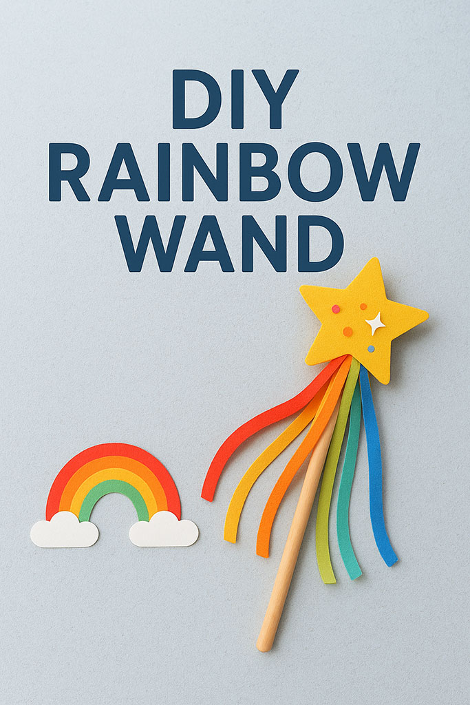 DIY Rainbow Wand