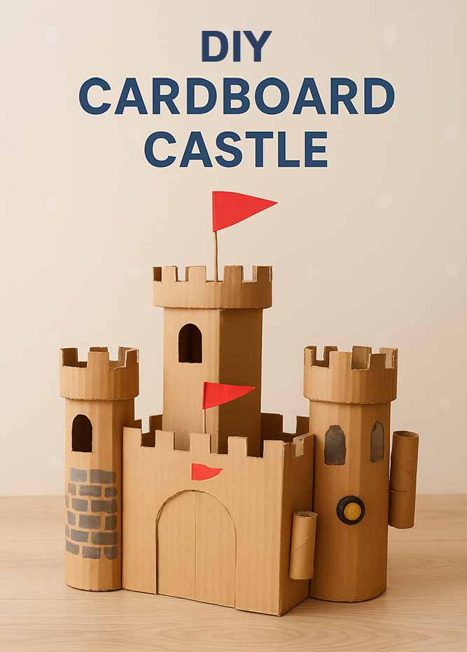 DIY Cardboard Castle 🏰