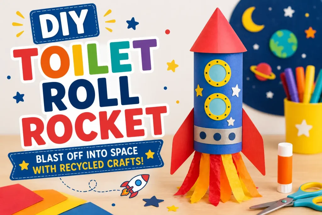 DIY Toilet Roll Rocket