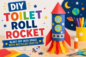 DIY Toilet Roll Rocket