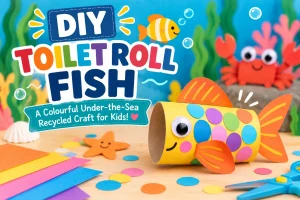 DIY Toilet Roll Fish: A Colourful Under-the-Sea Recycled Craft for Kids