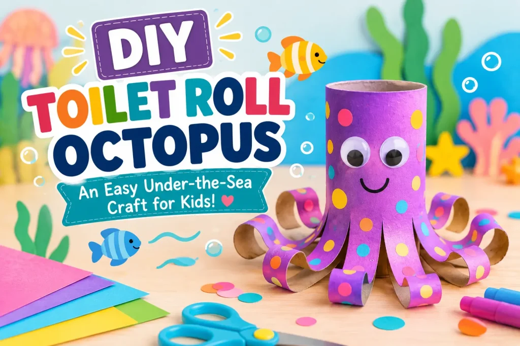 DIY Toilet Roll Octopus: An Easy Under-the-Sea Craft for Kids